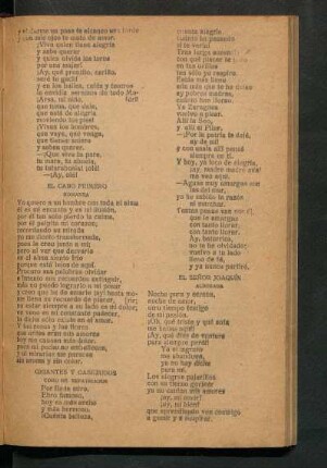 El cabo primero : Romanza