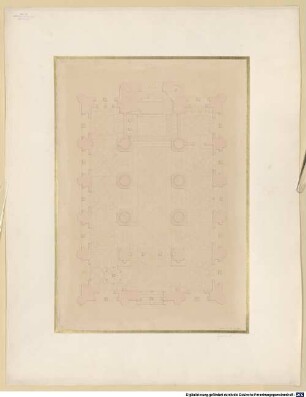 Nachlass von Eduard Metzger (1807 - 1894) - BSB Ana 570, III. Architekturzeichnungen. Sakralbauten - BSB Ana 570(III