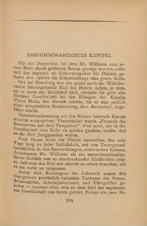 Dreiundzwanzigstes Kapitel