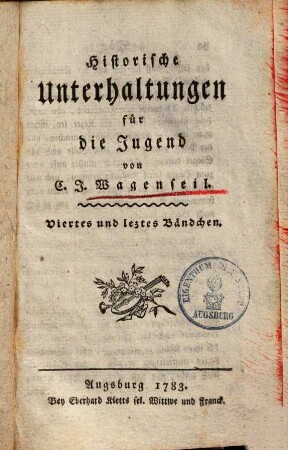 Historische Unterhaltungen für die Jugend, 4