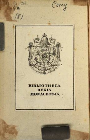 Arrianu tōn Epiktētu diatribōn biblia tessara, 1