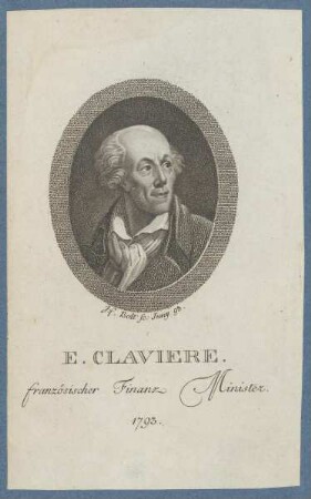 Bildnis des E. Claviere
