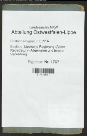 Anstellung des Auditors August Kestner beim Konsistorium und Kriminalgericht