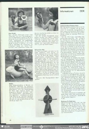 Professur für Erich John : Informationen DDR