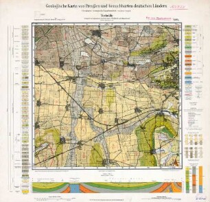 [3728] Vechelde, Geologische Karte von Preußen und benachbarten deutschen Ländern