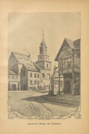 Spandauer Straße mit Rathhaus