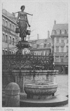 Leipzig: Mägdebrunnen