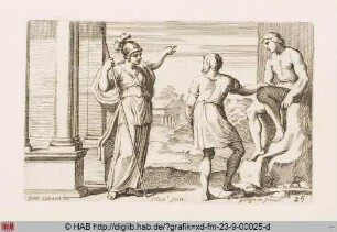 [Minerva und Prometheus]