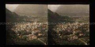 Blick auf Gebäude und Umgebung von Ragaz