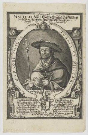 Bildnis des Matthaeus Lang von Wellenburg