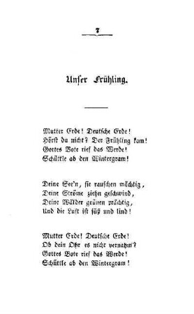 Unser Frühling
