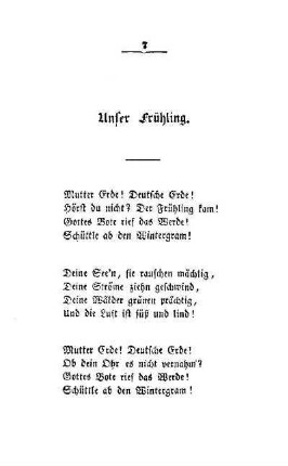 Unser Frühling