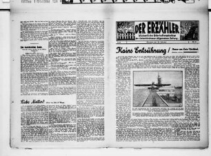 Der Erzähler. 1931-1933