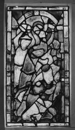 Szenen aus dem Leben der Heiligen Cosmas und Damian — Die beiden Heiligen werden mit Steinen beworfen