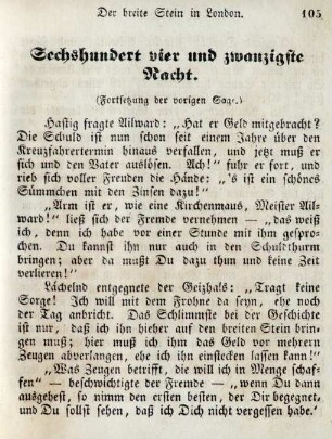 Sechshundert vier und zwanzigste Nacht