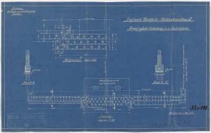 KohlenKesselhaus 3, Straußpfahl-Gründung für die Giebelwand