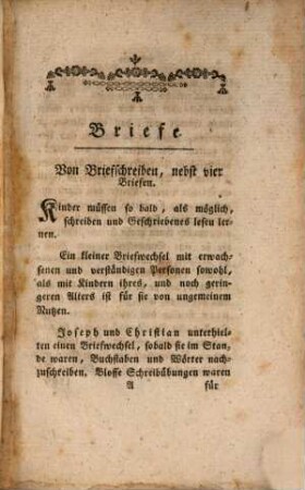 Briefwechsel grosser junger Herren und Fräuleins, 1