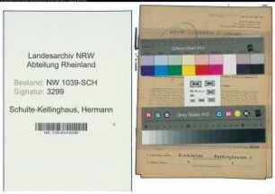 Entnazifizierung Hermann Schulte-Kellinghaus , geb. 28.07.1908 (Landhelfer)