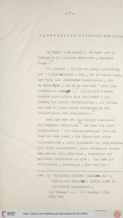 Symbolische Naturbetrachtung