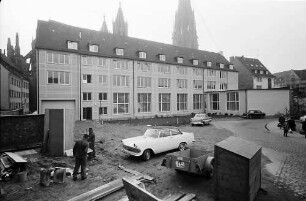 Freiburg i. Br.: Neubau der Städt. Bibliothek (Rückseite)