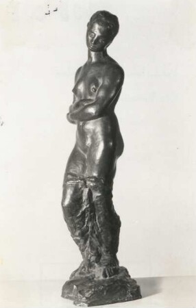 Kleine Sinnende : Lehmbruck, Wilhelm : Kleine Sinnende, Bronze, 1910