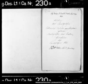 Tod der Landgräfin Katharine Ursula von Hessen