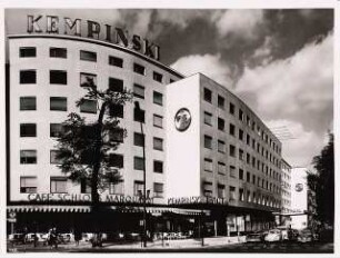 Hotel Kurfürstendamm/Fasanenstraße (»Bristol Kempinski«), Berlin-Charlottenburg: Ansicht