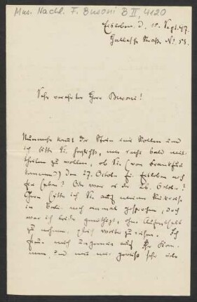 Brief an Ferruccio Busoni : 15.09.1897