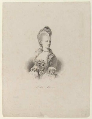 Bildnis der Charlotte Ackermann