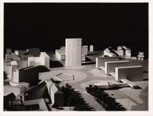 Telefunken-Hochhaus, Berlin-Charlottenburg: Modellansicht