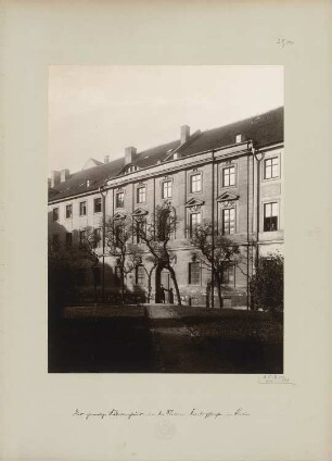Ehemaliges Kadettenhaus an der Neuen Friedrichstraße, Berlin: Ansicht