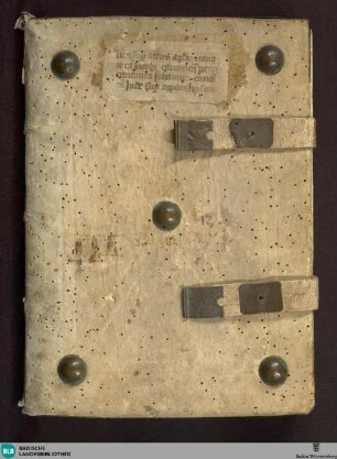 Postilla super actus apostolorum, epistolas canonicae et aposcylpsim - Cod. Aug. pap. 82