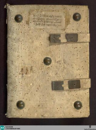Postilla super actus apostolorum, epistolas canonicae et aposcylpsim - Cod. Aug. pap. 82