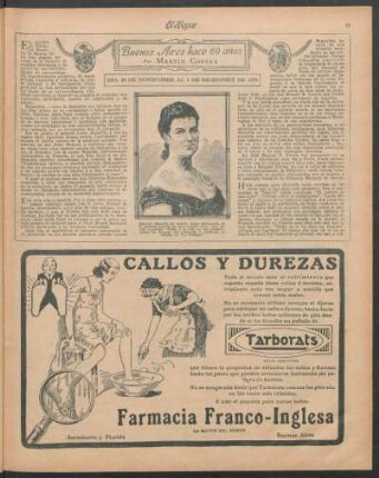 Buenos Aires hace 60 años [del 28 de noviembre al 4 de diciembre de 1870]