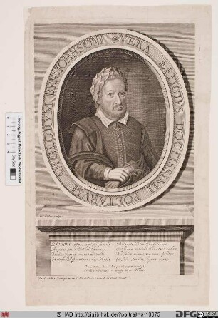 Bildnis Ben (eig. Benjamin) Jonson