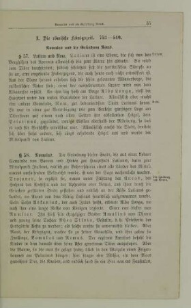 I. Die römische Königszeit, 753-510