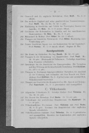 C. Völkerkunde