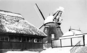 Dorf Mecklenburg. Erdholländer, Baujahr 1849