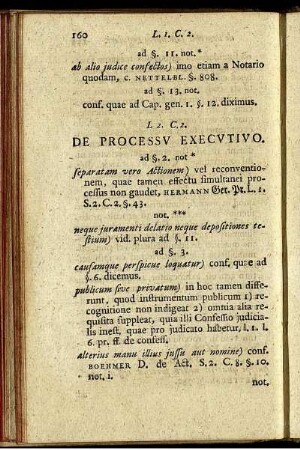 De processu executivo. - De processu criminali.