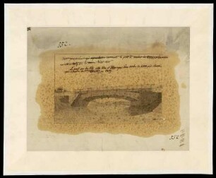 "Le Pont sur la Vils entre Ulm et Göppingen, d'une arche de LXXX pieds d¿ouverture"
