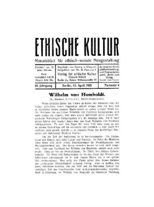 Wilhelm von Humboldt