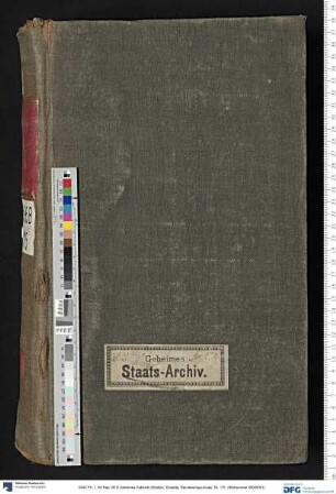 Kabinettsorders vom 1. März 1803 - 28. Juli 1803 (Abschriften)