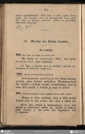 III. Wučba wo Božej hnadźe