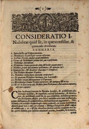 Semicenturia Considerationum Juridicarum Super Jure Hoffmarchiali Bavarico
