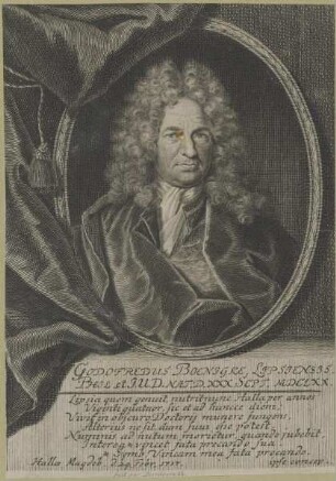 Bildnis des Godofredus Boenigk