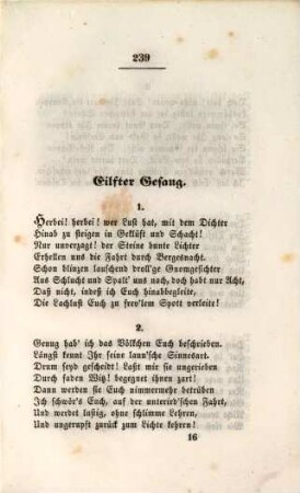 König Rübezahl und seine Gnomen : Gedicht in 20 Gesängen, 2. 11 - 20 Gesang