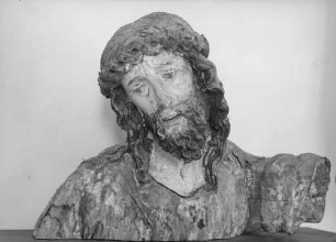 Fragment: Christus ein Kreuz tragend
