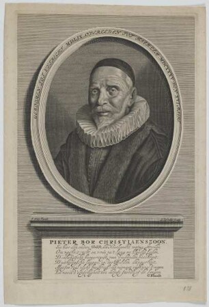 Bildnis des Pieter Bor Christiaenszoon