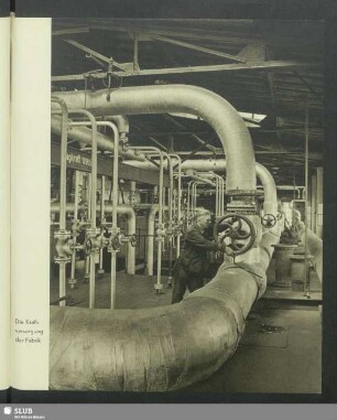 Die Kraftversorgung der Fabrik