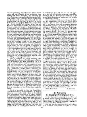 Zur Neuregelung des Einjährigen-Berechtigungswesens